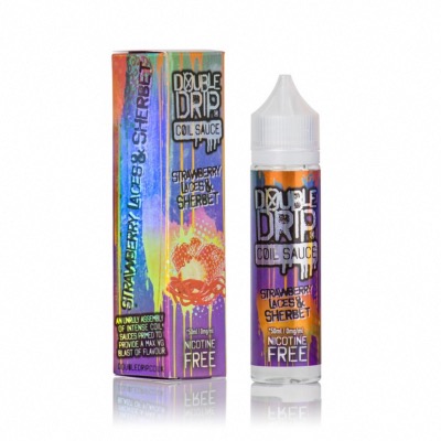 Double Drip 50ml Strawberry Laces & Sherbet