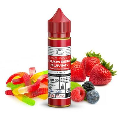 Basix Glas 50ml Strawberry Gummy